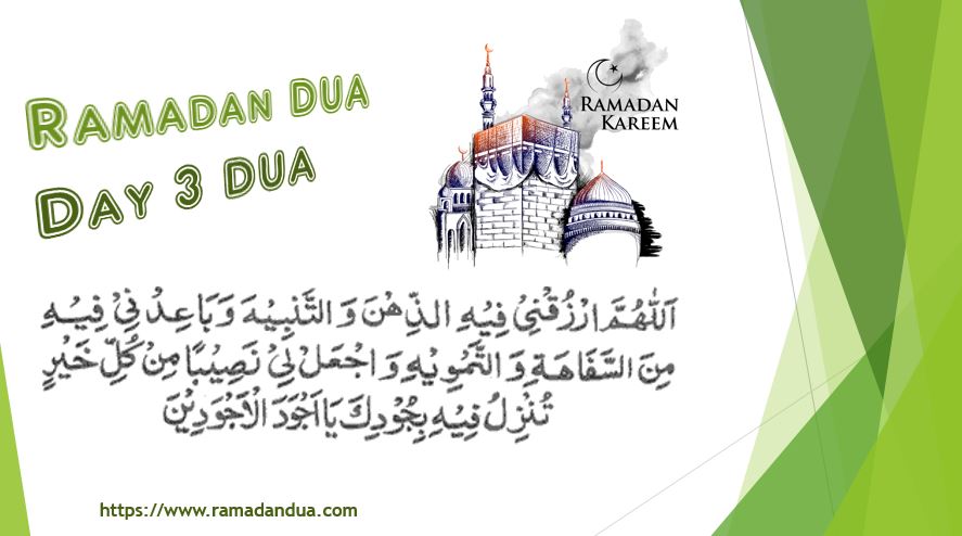 Ramadan Dua Day 3