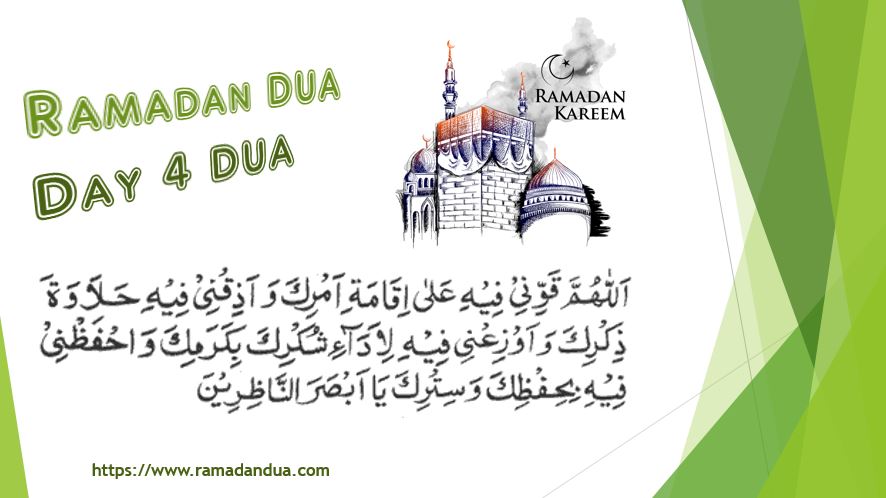 2019 Ramadan Dua Day 4