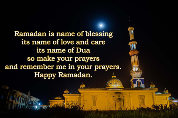 Ramadan Kareem wishes in English 2024